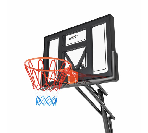 Стійка баскетбольна NILS ZDK520 305 см, чорна