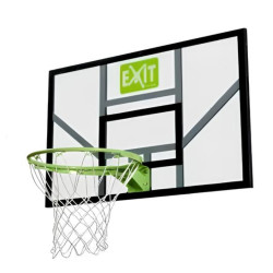 Щит баскетбольний Exit Galaxy 45 см, чорно-зелений