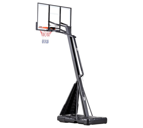 Стійка баскетбольна NILS ZDK027 305 см, чорно-біла
