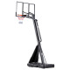 Стійка баскетбольна NILS ZDK027 305 см, чорно-біла