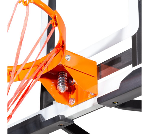 Стійка баскетбольна NILS ZDK027 305 см, чорно-біла