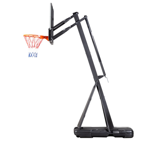 Стійка баскетбольна NILS ZDK027 305 см, чорно-біла