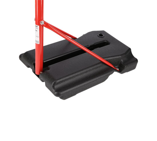 Стійка баскетбольна NILS ZDK881A 157 см, чнрвоно-чорна