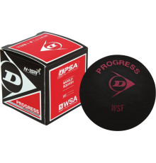 М'ячі для сквошу Dunlop Progress 12 шт, чорні