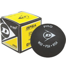 М'ячі для сквошу Dunlop PRO 12 шт, чорні