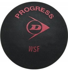 М'ячі для сквошу Dunlop Progress 3 шт, чорні