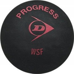 М'ячі для сквошу Dunlop Progress 3 шт, чорні