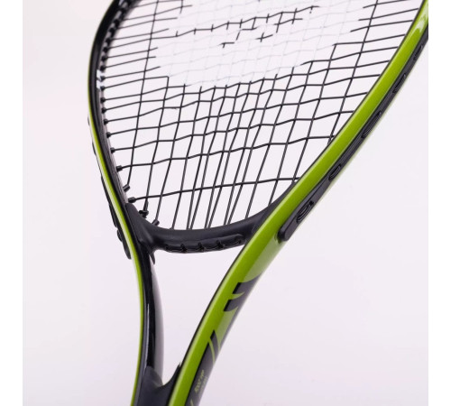 Ракетка для сквошу Hi-Tec Super, чорно-зелена