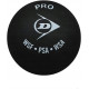 М'ячі для сквошу Dunlop PRO 3 шт, чорні
