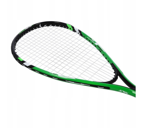 Набір для кросмінтону 2 ракетки + волани + чохол NRS001 NILS ЗЕЛЕНИЙ