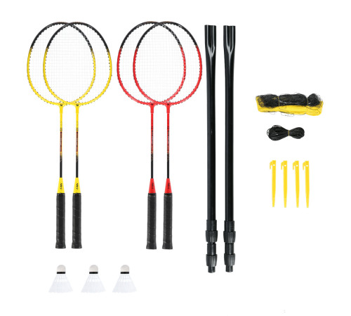 Набір для бадмінтону NILS NRZ264, жовто-червоний