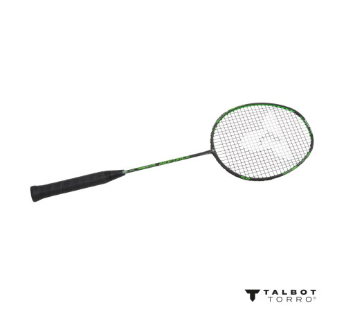 Ракетка для бадмінтону TALBOT-TORRO Isoforce 511, чорно-зелена