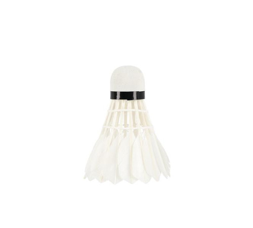 S505-12 FEATHER SHUTTLECOOCKS WHITE PACK. 12 PCS WISH S505-12 FEATHER SHUTTLECOOCKS WHITE PACK. 12 PCS WISH