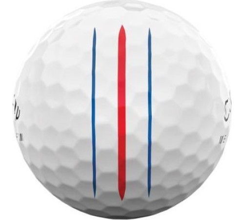 М'ячі для гольфу Callaway Erc Soft Triple Track 2023 12 шт, білі