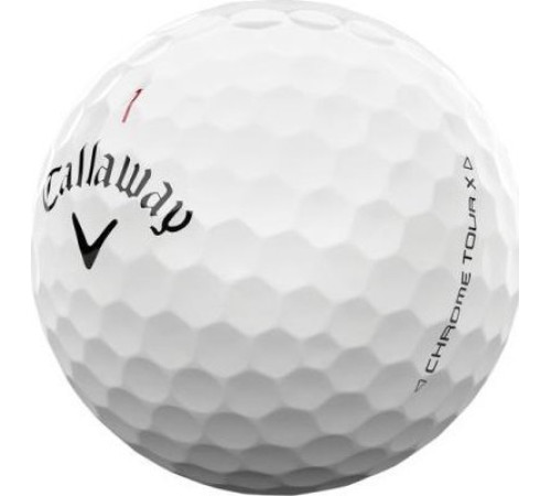 М'ячі для гольфу Callaway Chrome Tour X 12 шт, білі