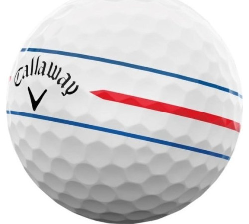 М'ячі для гольфу Callaway Chrome Tour Triple Track 12 шт, білі