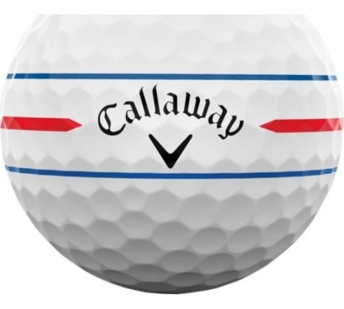 М'ячі для гольфу Callaway Chrome Tour Triple Track 12 шт, білі