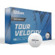 М'ячі для гольфу Wilson Tour Velocity Accuracy 15 шт, білі