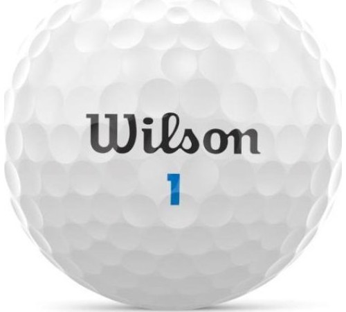 М'ячі для гольфу Wilson Tour Velocity Accuracy 15 шт, білі
