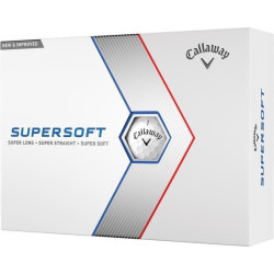 М'ячі для гольфу Callaway Supersoft 12 шт, білі