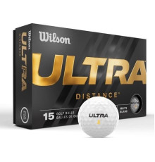 М'ячі для гольфу Wilson ULTRA Distance 2023 15 шт, жовті