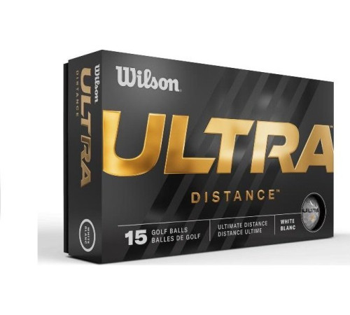 М'ячі для гольфу Wilson ULTRA Distance 2023 15 шт, жовті