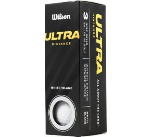 М'ячі для гольфу Wilson ULTRA Distance 2023 15 шт, жовті