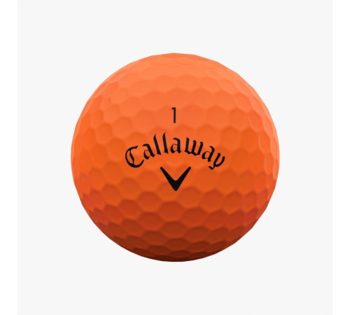 М'ячі для гольфу Callaway Supersoft 12 шт, помаранчеві