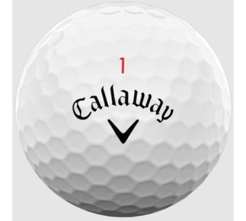 М'ячі для гольфу Callaway Supersoft 3 шт, білі