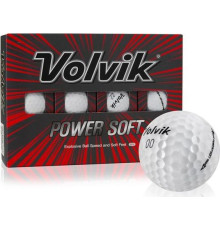 М'ячі для гольфу Volvik Power Soft 12 шт, білі