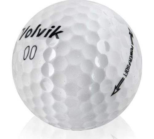 М'ячі для гольфу Volvik Power Soft 12 шт, білі