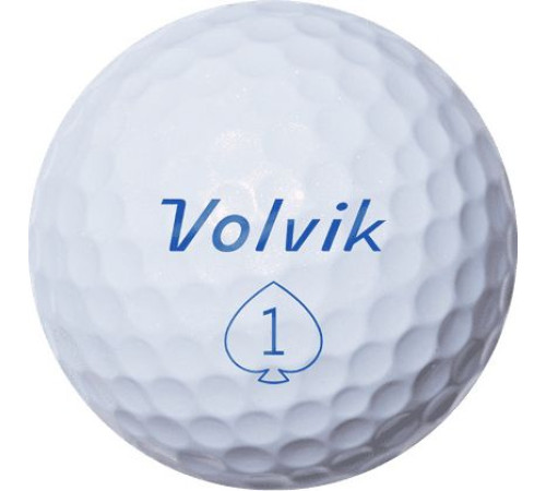 М'ячі для гольфу Volvik Tour S3 12 шт, білі