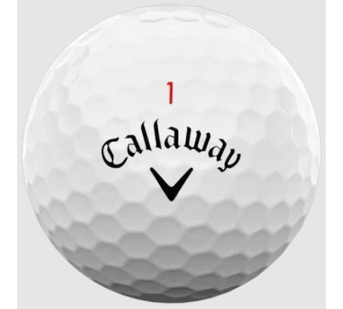 М'ячі для гольфу Callaway Chrome Soft X 3 шт, білі