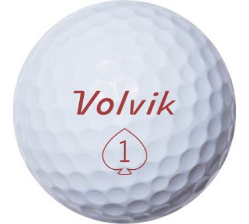 М'ячі для гольфу Volvik Tour S4 12 шт, білі