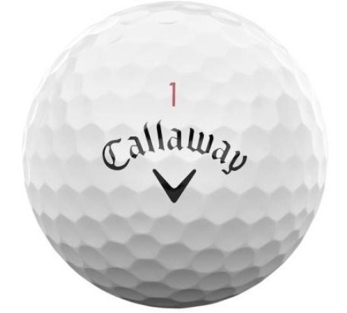 М'ячі для гольфу Callaway Chrome Soft 2024 3 шт, білі