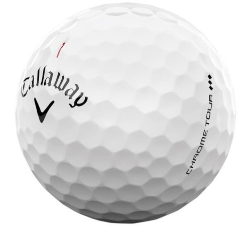 М'ячі для гольфу Callaway Chrome Tour Triple Diamond 2025 12 шт, білі