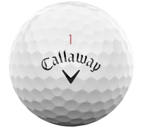 М'ячі для гольфу Callaway Chrome Tour Triple Diamond 2025 12 шт, білі