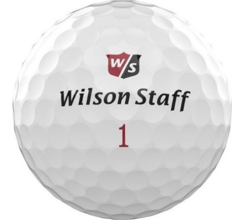 М'ячі для гольфу Wilson Staff DX2 Soft 12 шт, білі М'ячі для гольфу Wilson Staff DX2 Soft 12 шт, білі