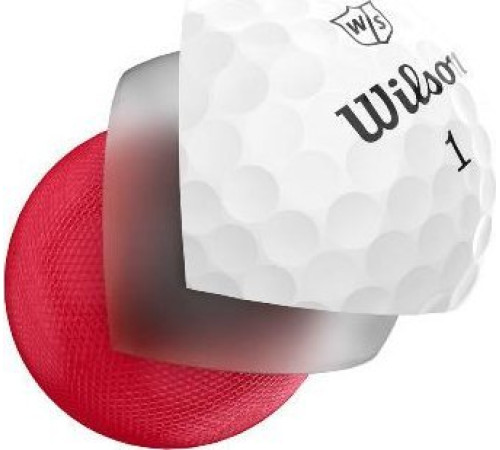 М'ячі для гольфу Wilson Staff TRIAD 12 шт, жовті М'ячі для гольфу Wilson Staff TRIAD 12 шт, жовті