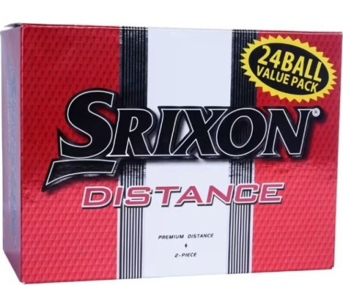 М'ячі для гольфу Srixon Distance 24 шт, білі