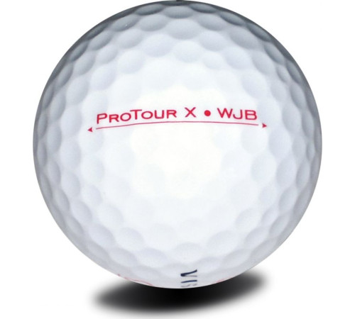 М'ячі для гольфу Vision PRO-TOUR X * WJB 12 шт, біло-червоний