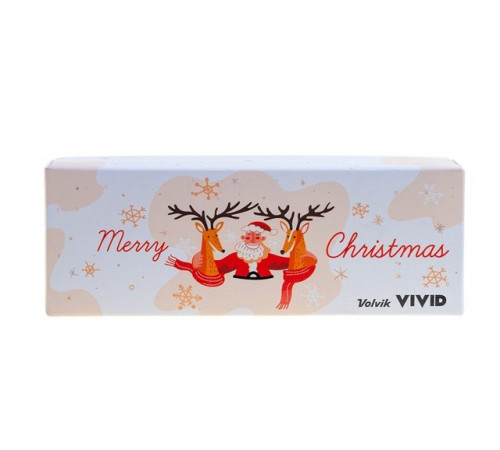 М'ячі для гольфу Volvik Christmas 2 шт, біло-помаранчевий М'ячі для гольфу Volvik Christmas 2 шт, біло-помаранчевий