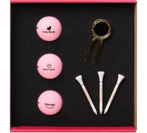 М'ячі для гольфу Toma Thank You Ladies Pack 3 шт, рожеві