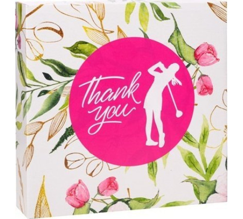 М'ячі для гольфу Toma Thank You Ladies Pack 3 шт, рожеві