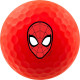 М'ячі для гольфу Volvik Marvel Spider Man 4 шт, червоно-сині