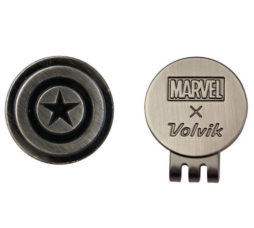 М'ячі для гольфу Volvik Marvel Capitan America 4 шт, блакитно-сірі М'ячі для гольфу Volvik Marvel Capitan America 4 шт, блакитно-сірі