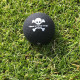 М'ячі для гольфу Volvik Skull 4 шт, чорно-білі