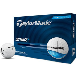М'ячі для гольфу Taylor Made Distance 2025 12 шт, білі