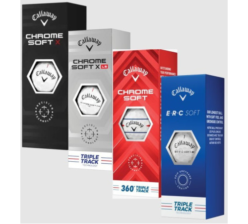 Набір м'ячів для гольфу Callaway Soft 12 шт, білі