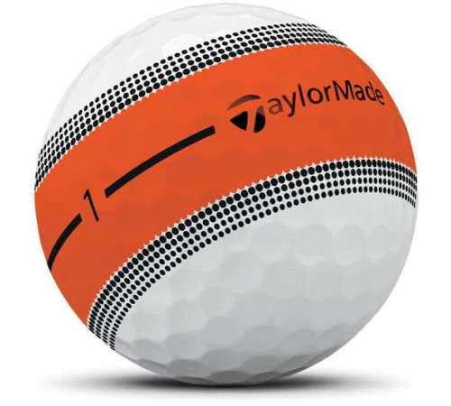 М'ячі для гольфу Taylor Made Tour Response Stripe Multi 2025 12 шт, різнокольорові